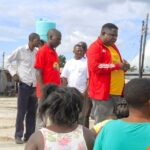 Amutike with marketers at kapulanga